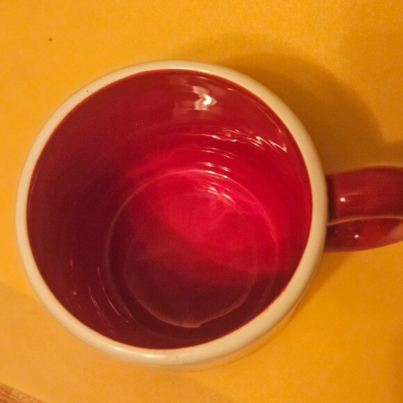2015 Christmas wish mug the cup is based off a book has red interior small mug - Picture 4 of 6
